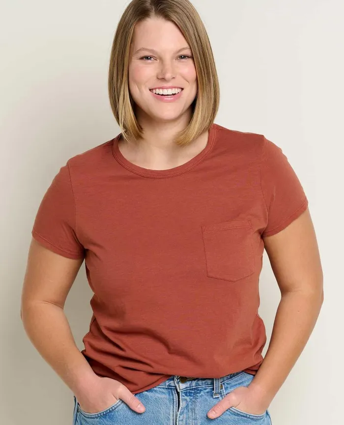 Women039s Women039s Primo Short Sleeve Crew Cinnamon ToadandCo Tops and TShirts Women039s Women039s Primo Short Sleeve Crew Cinnamon ToadandCo Tops and TShirts