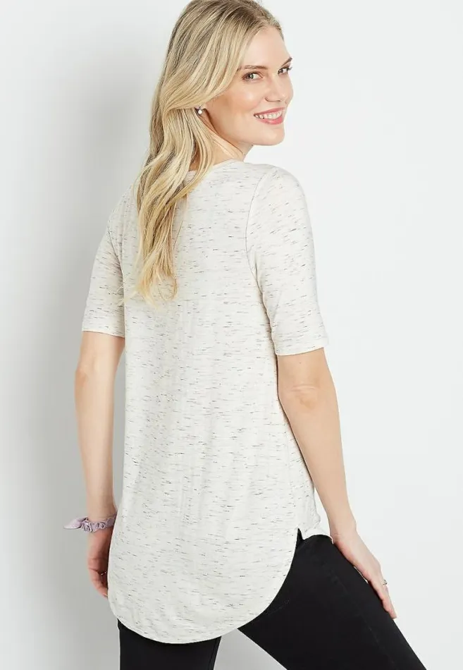 Women 247 Spacedye Flawless Tee Maurices Tops