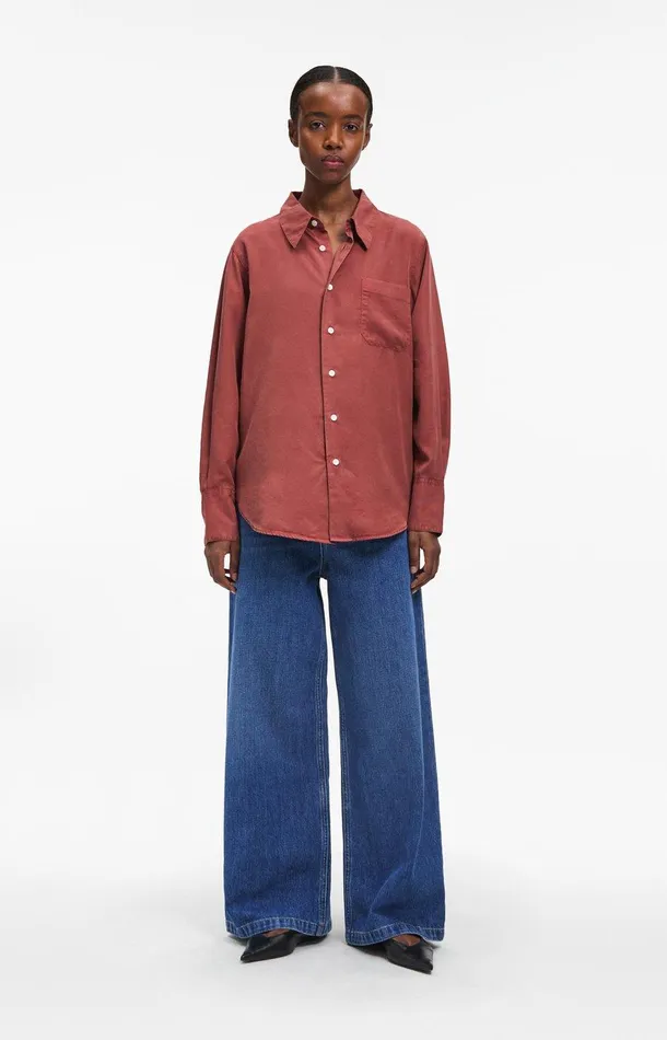 Women A Day039s March Shirts Maathai Lyocell Shirt