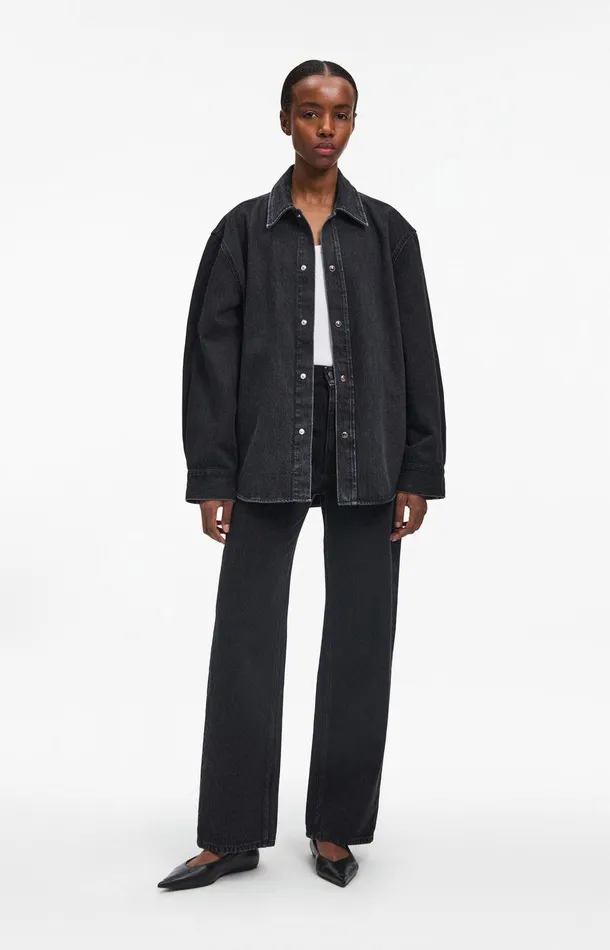 Women A Day039s March Shirts Penny Denim Overshirt Women A Day039s March Shirts Penny Denim Overshirt