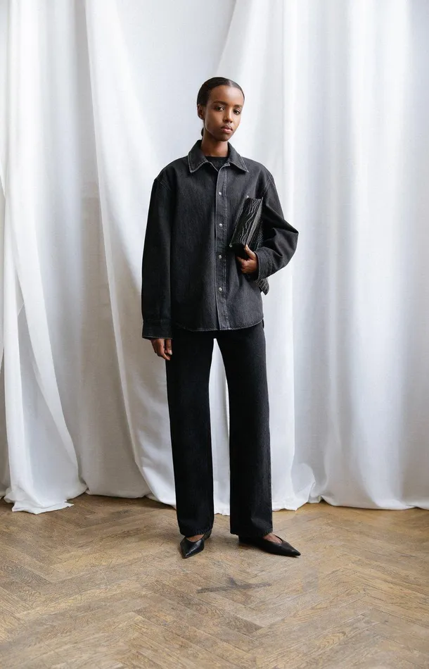 Women A Day039s March Shirts Penny Denim Overshirt Women A Day039s March Shirts Penny Denim Overshirt