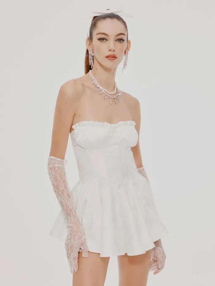 Women Airina Dress White Nana Jacqueline Bridal