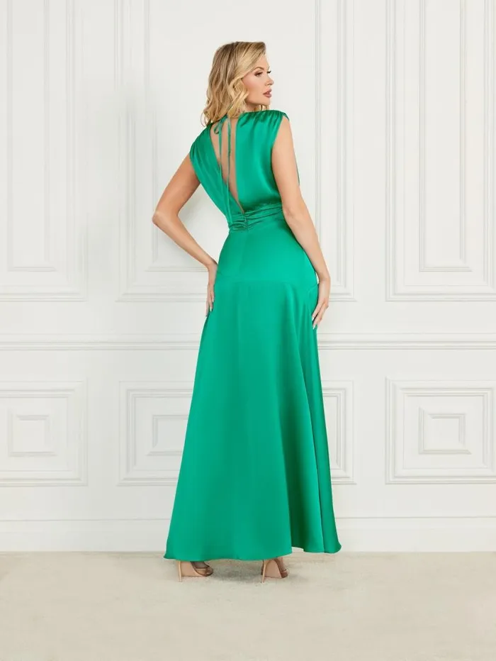 Women Alyssa Maxi Dress Drk Silk Marciano Dresses Women Alyssa Maxi Dress Drk Silk Marciano Dresses