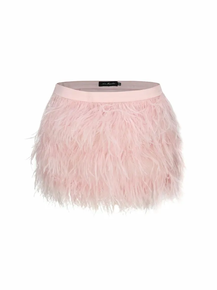 Women Ambre Feather Skirt Nana Jacqueline Skirts