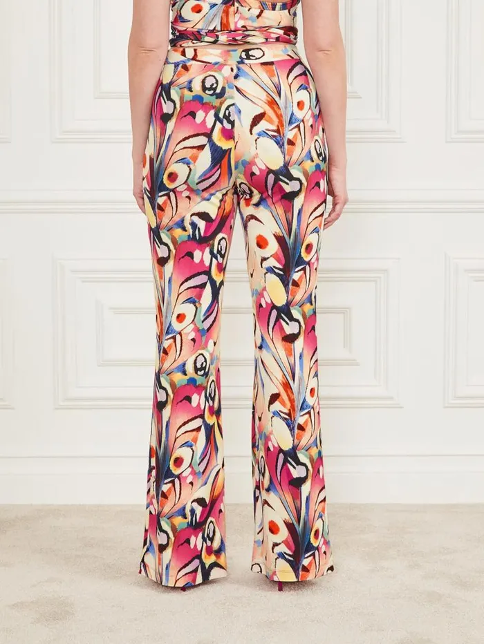 Women Anise Flared Pant Wonderland Print Marciano Bottoms Women Anise Flared Pant Wonderland Print Marciano Bottoms