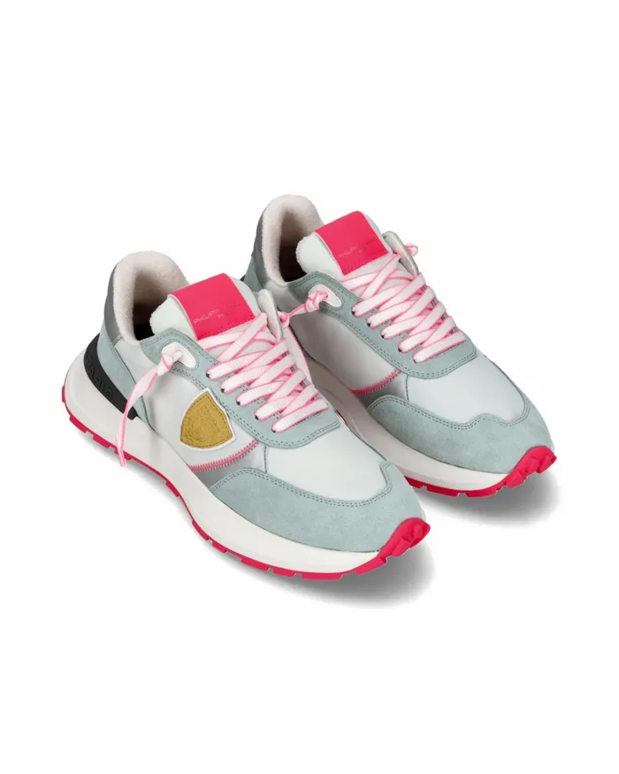 Women Antibes Sneakers Green Shoes Paris Philippe Model Paris Running