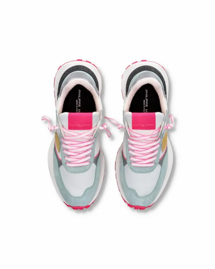 Women Antibes Sneakers Green Shoes Paris Philippe Model Paris Running
