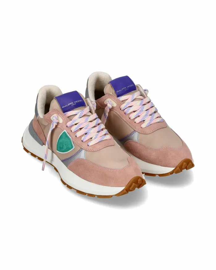 Women Antibes Sneakers Rose Shoes Paris Philippe Model Paris Running