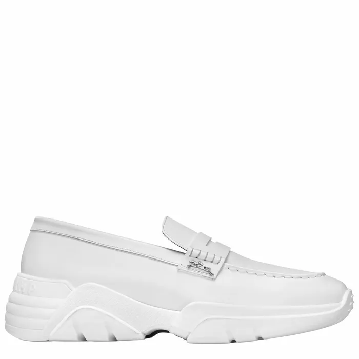 Women Au Sultan Loafer White Longchamp Loafers