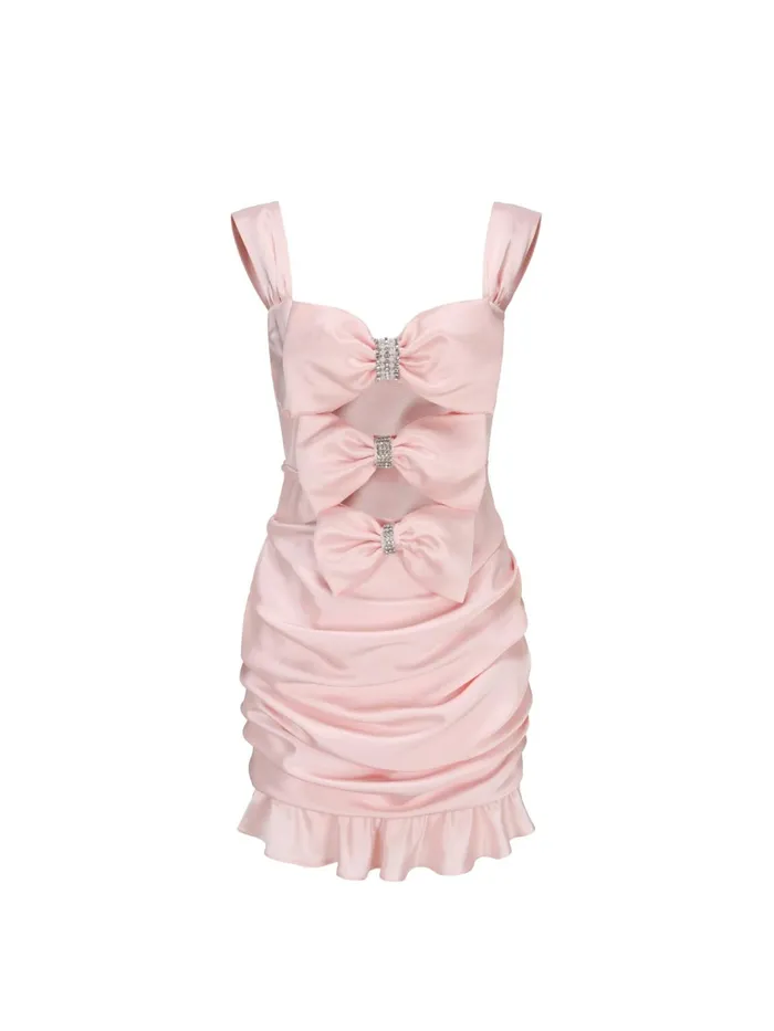 Women Aubrielle Bow Cutout Dress Nana Jacqueline Mini