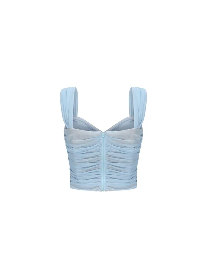 Women Aurora Mesh Diamond Top Nana Jacqueline Tops