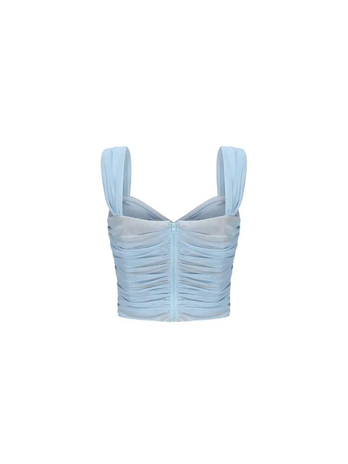 Women Aurora Mesh Diamond Top Nana Jacqueline Tops