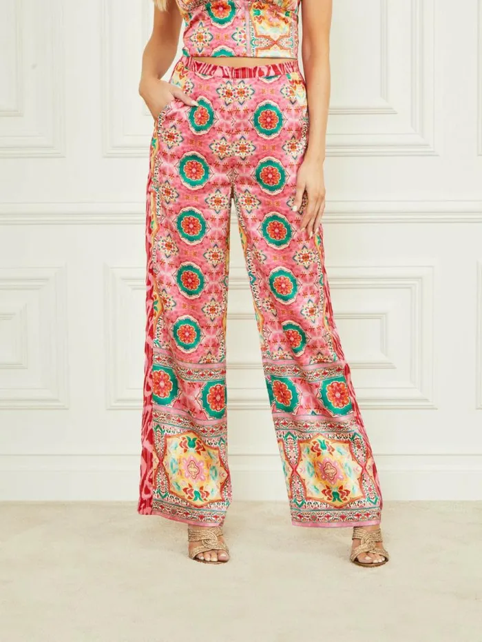 Women Babylon Pant Babylon Blanket Print Marciano Bottoms