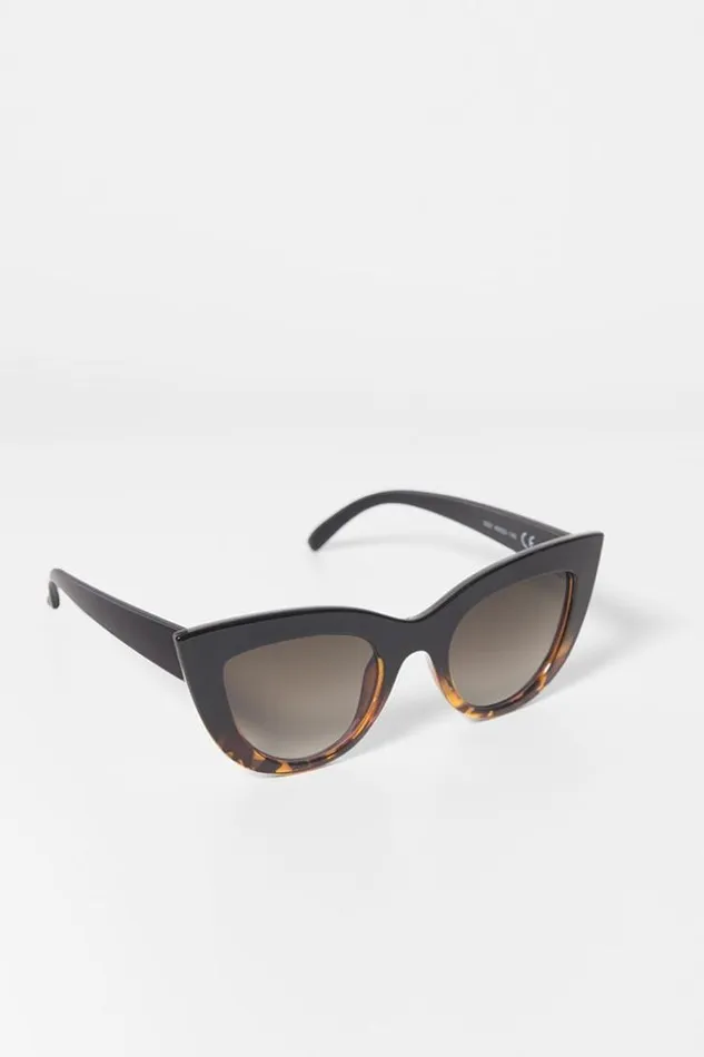 Women Bags Cupshe Black Magic Cat Eye Sunglasses Multicolor