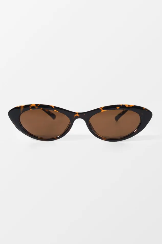 Women Bags Cupshe Fearne Leopard Cat Eye Sunglass Multicolor