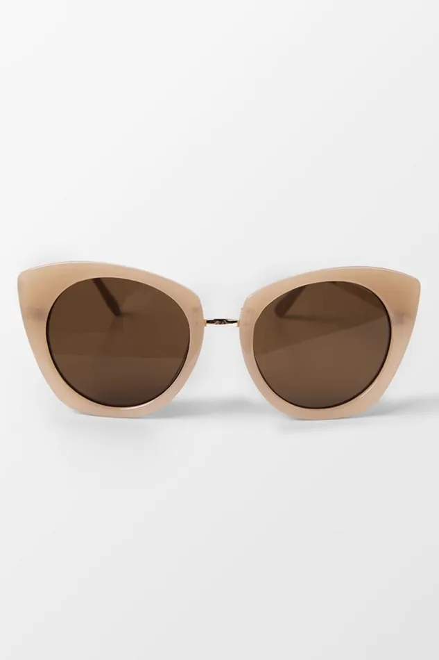 Women Bags Cupshe Pop Simple Sunglasses Brown