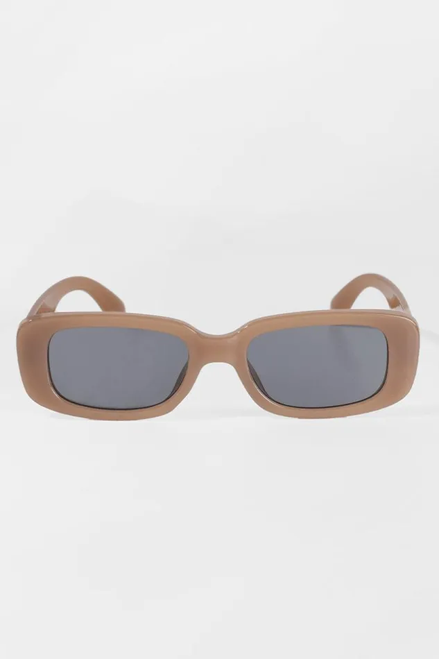 Women Bags Cupshe Sable Square Retro Sunglasses Multicolor