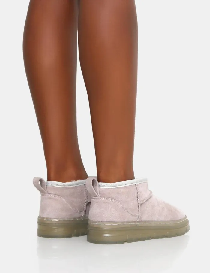 Women Bambi Light Grey Ultra Mini Ankle Boots Grey Public Desire Gifts Women Bambi Light Grey Ultra Mini Ankle Boots Grey Public Desire Gifts