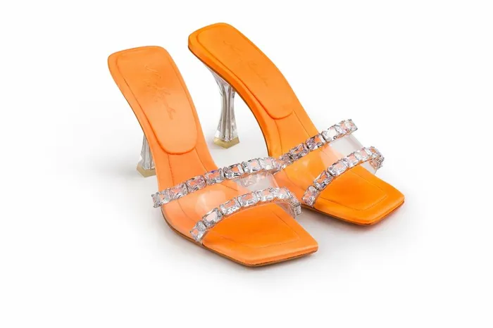 Women Bellah Sandals With Rhinestone Nana Jacqueline Shoes