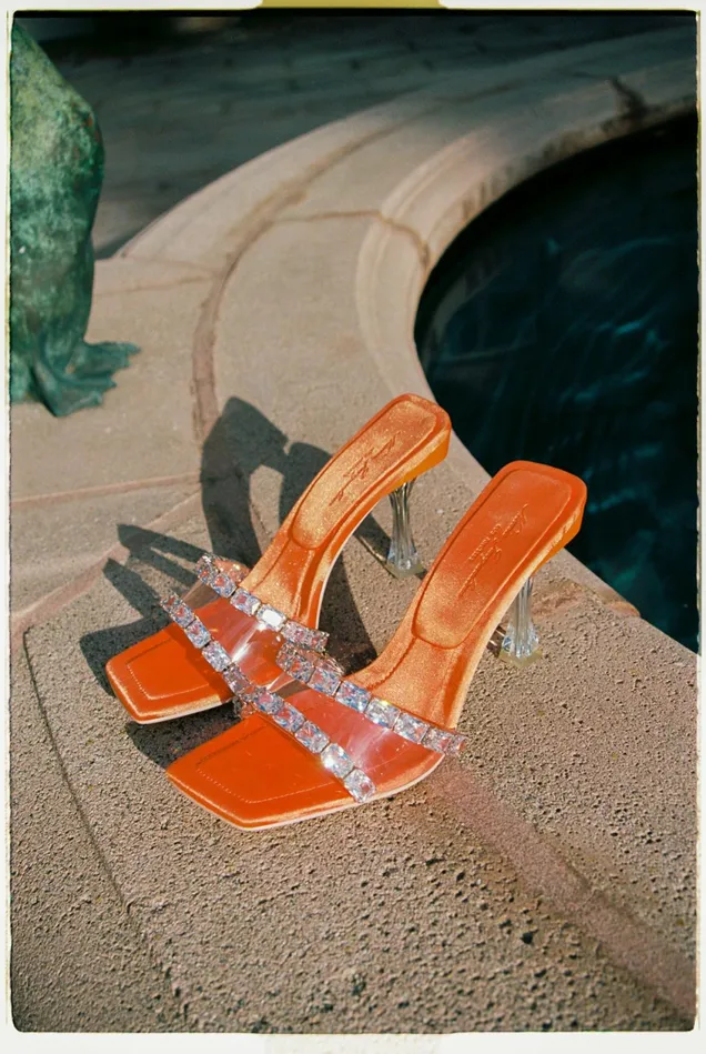 Women Bellah Sandals With Rhinestone Nana Jacqueline Shoes