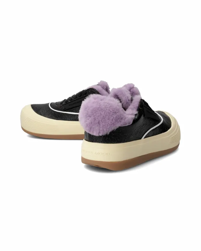 Women Big Model Sneakers Black Shoes Philippe Model Paris Street