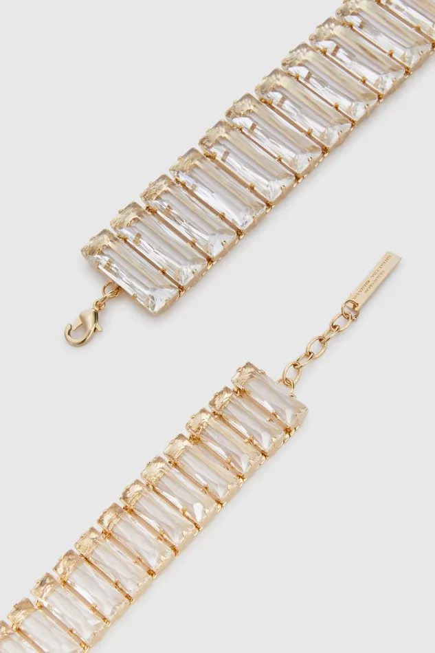 Women Bijoux Ermanno Scervino Designer Bracelet Set With Multicoloured Stones 8211 Ermanno Scervino Gold
