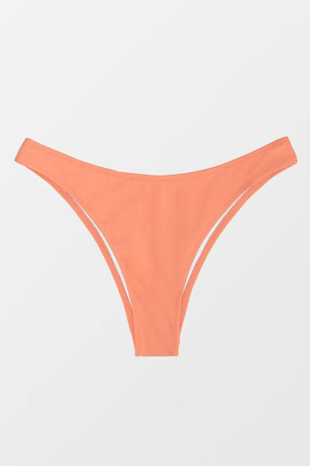 Women Bikini Bottoms Cupshe Dylan Orange Low Waisted Bikini Bottom Orange