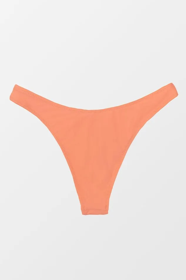 Women Bikini Bottoms Cupshe Dylan Orange Low Waisted Bikini Bottom Orange