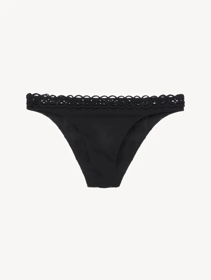 Women Bikinis La Perla Bikini Brief In Black With Soutache