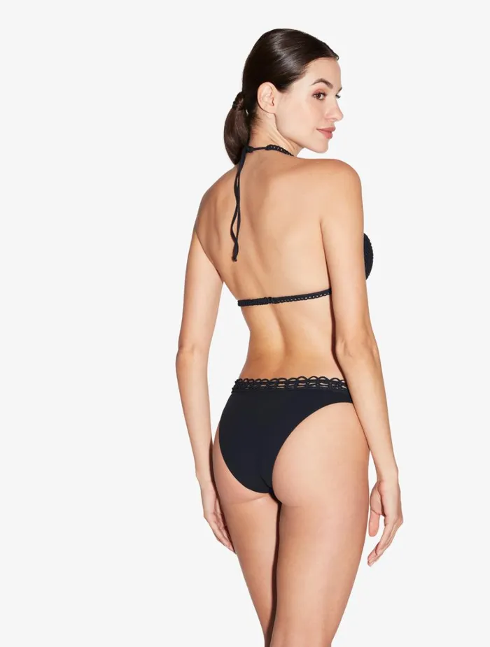 Women Bikinis La Perla Bikini Brief In Black With Soutache