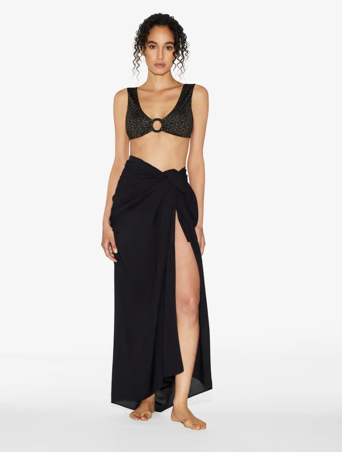 Women Bikinis La Perla Bralette Bikini Top In Dark Green And Black