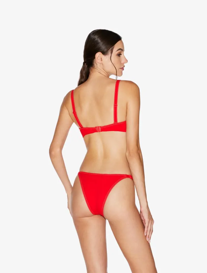 Women Bikinis La Perla Brazilian Bikini Brief In Red