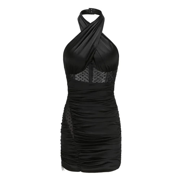 Women Black Amara Dress Nana Jacqueline LBD