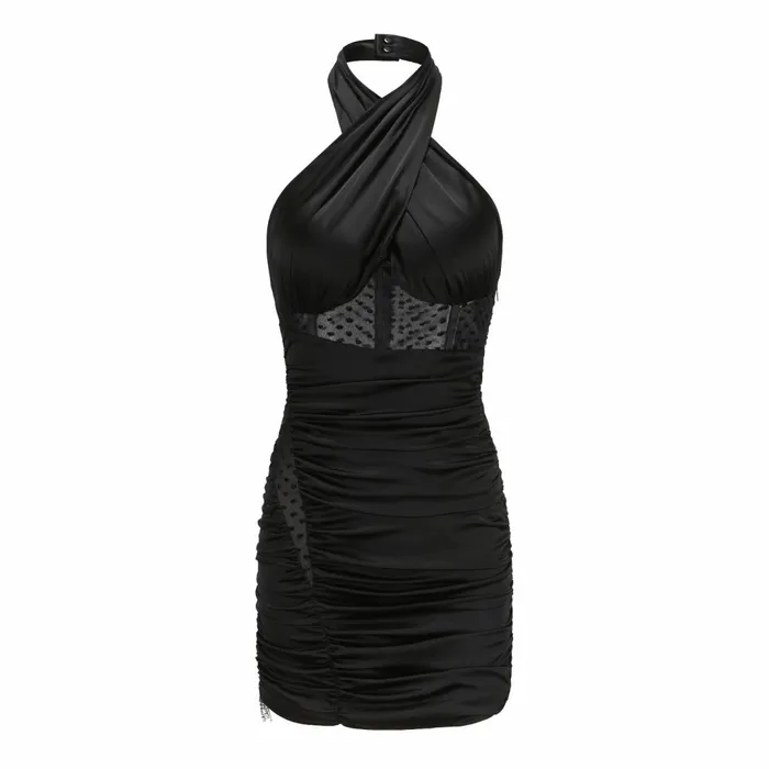 Women Black Amara Dress Nana Jacqueline LBD