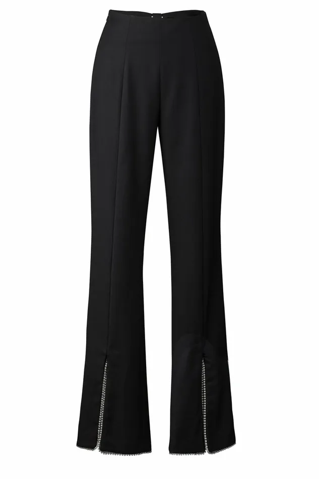 Women Black Faired Pants Nana Jacqueline Pants