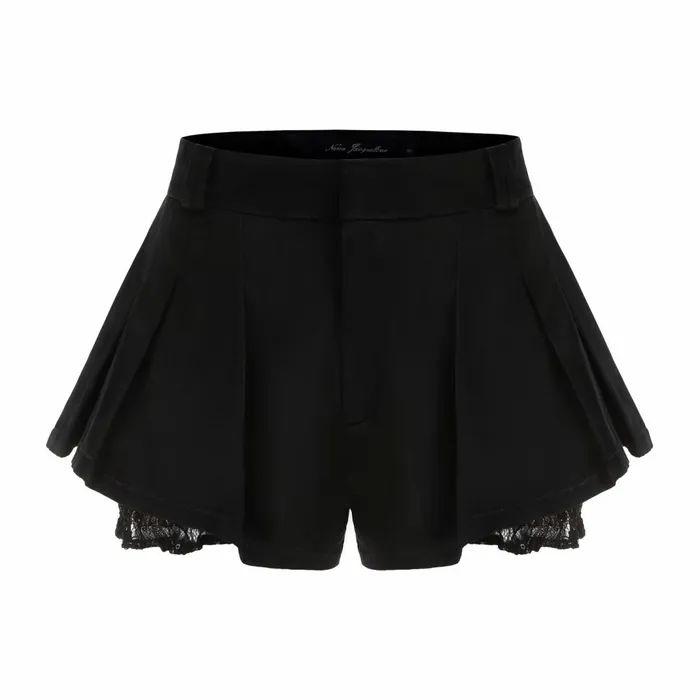 Women Black Milan Shorts Nana Jacqueline Shorts