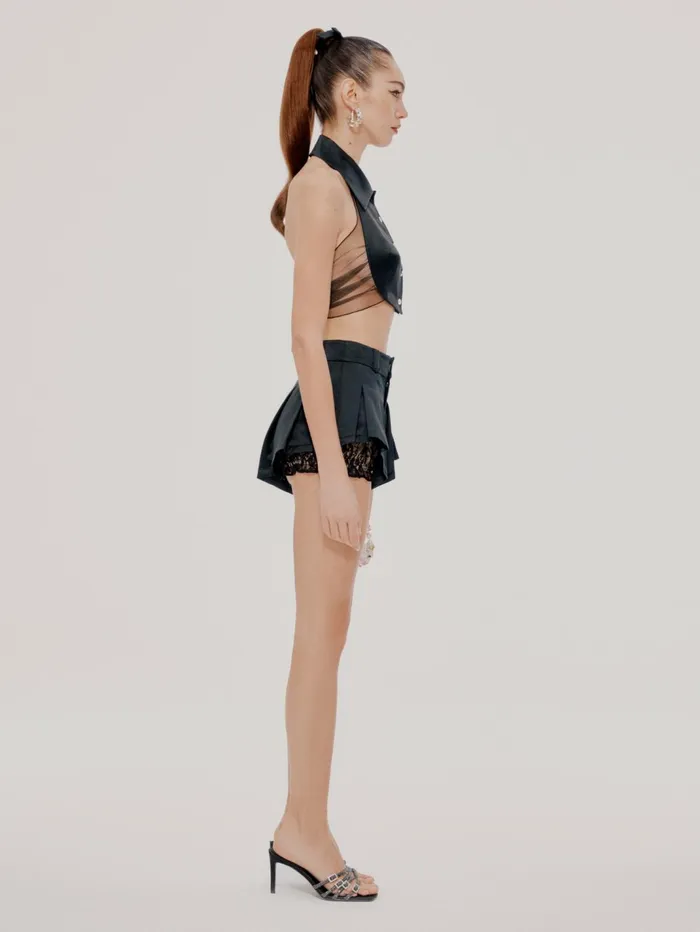 Women Black Milan Shorts Nana Jacqueline Shorts