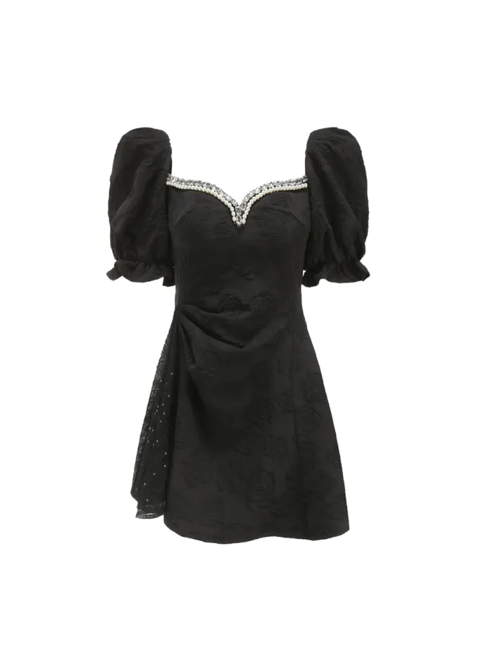 Women Black Ysabella Dress Nana Jacqueline LBD