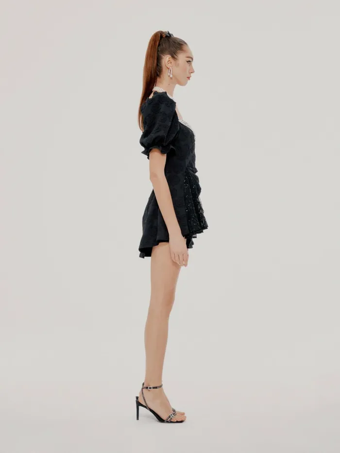 Women Black Ysabella Dress Nana Jacqueline LBD