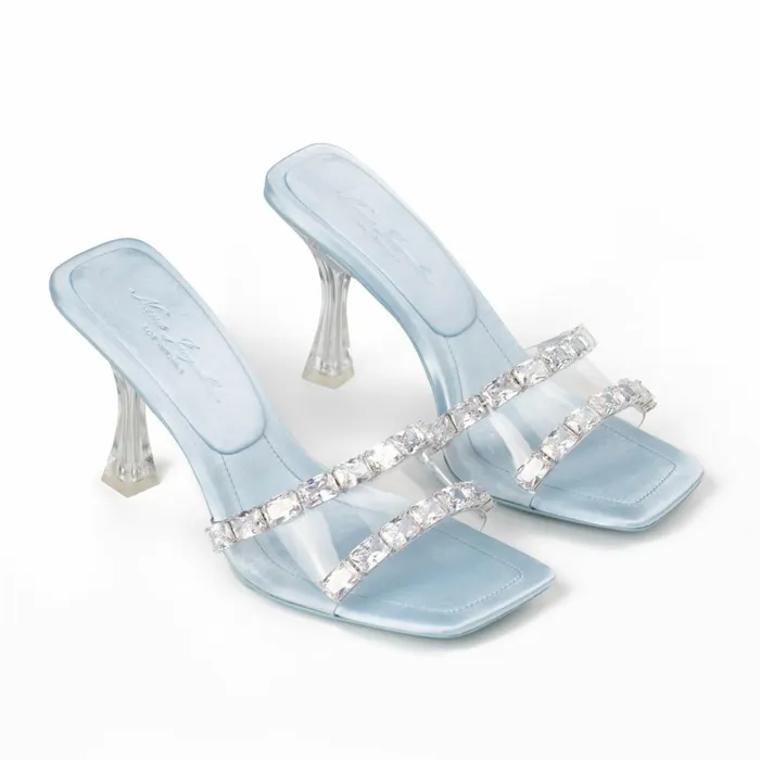 Women Blue Bellah Sandals Nana Jacqueline Shoes