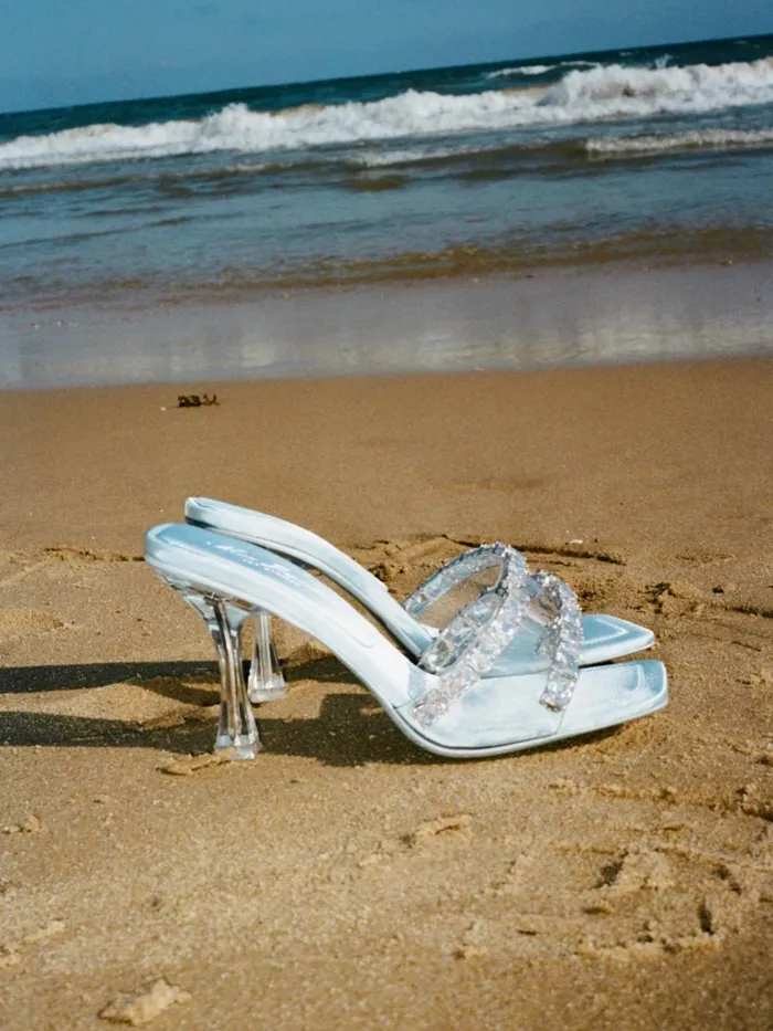 Women Blue Bellah Sandals Nana Jacqueline Shoes