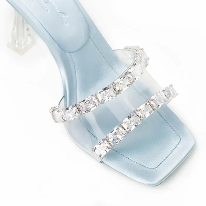 Women Blue Bellah Sandals Nana Jacqueline Shoes