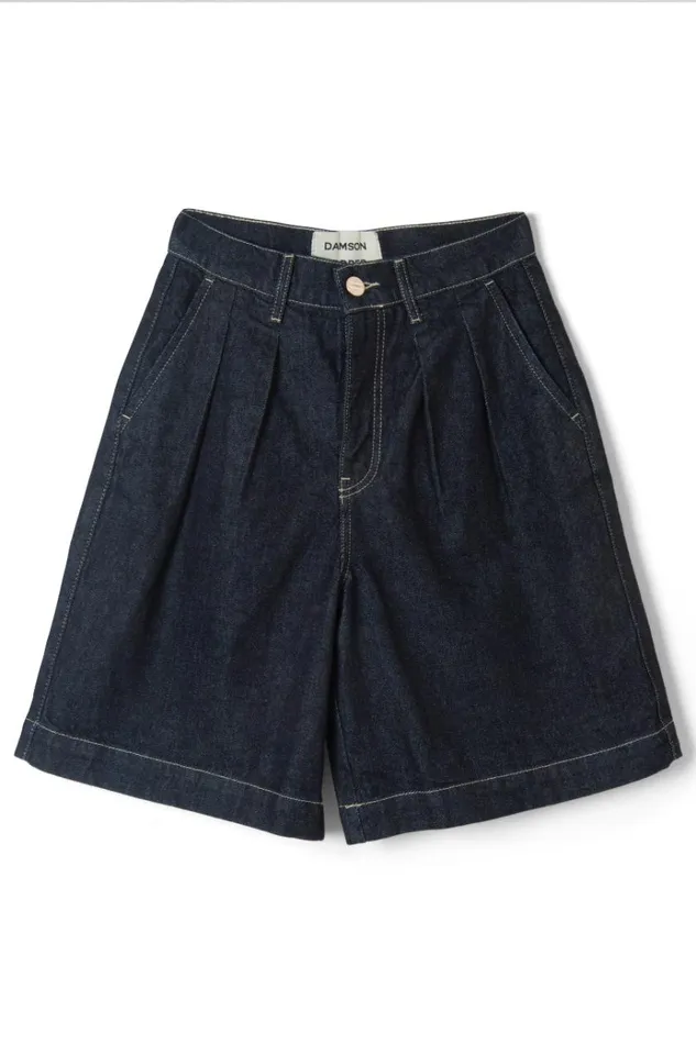 Women Bottoms Damson Madder Nova Jorts 8211 Indigo