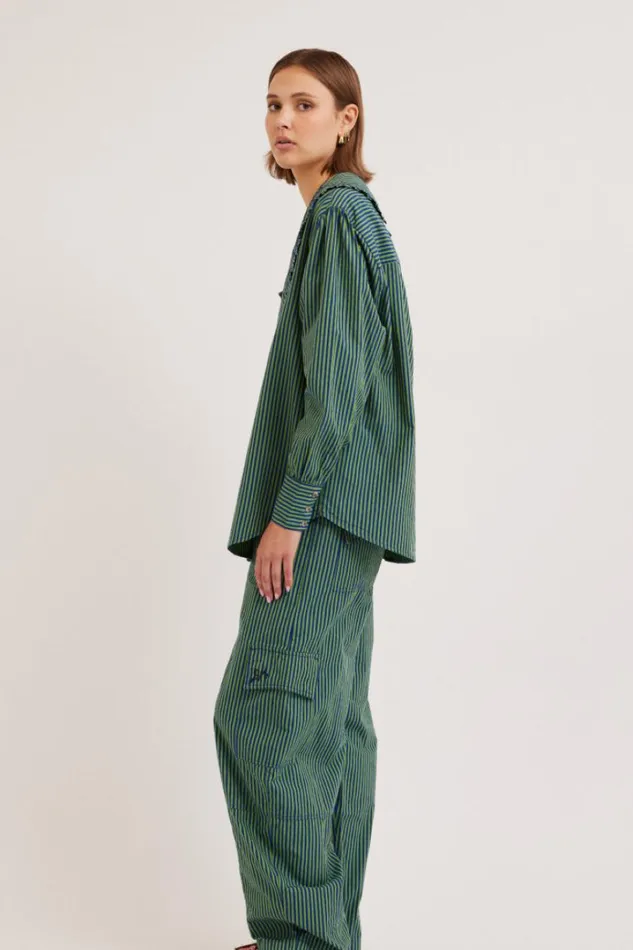 Women Bottoms Damson Madder Rocket Cargos 8211 Stripe