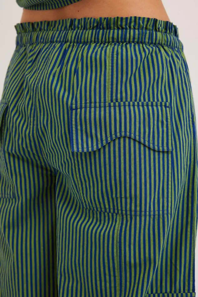 Women Bottoms Damson Madder Rocket Cargos 8211 Stripe