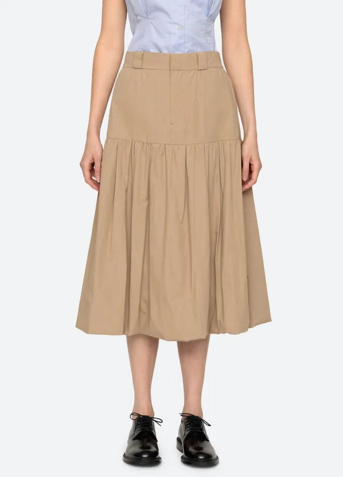 Women Bottoms Sea New York Belle Bubble Skirt Khaki