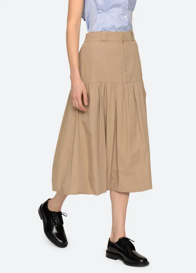Women Bottoms Sea New York Belle Bubble Skirt Khaki