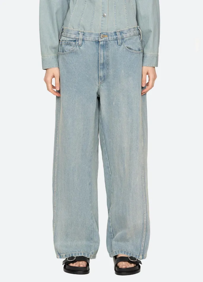Women Bottoms Sea New York Elena Jeans Blue