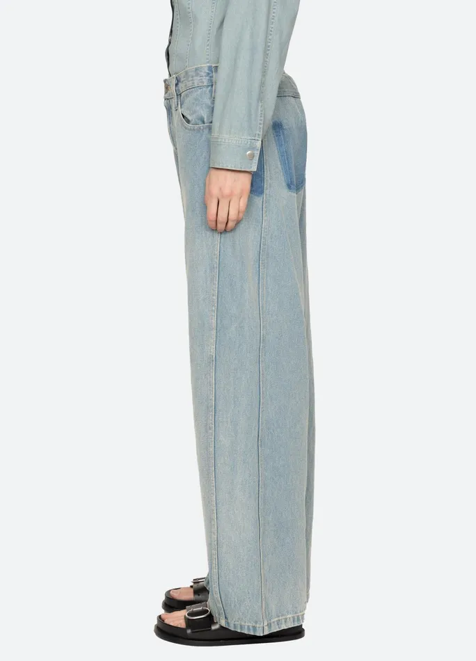 Women Bottoms Sea New York Elena Jeans Blue