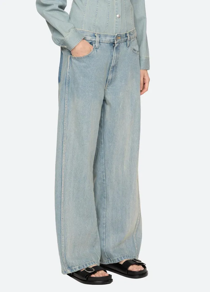 Women Bottoms Sea New York Elena Jeans Blue